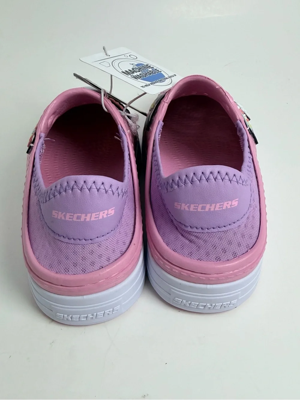 Skechers Pink & Purple Butterfly Water Clogs for Kids